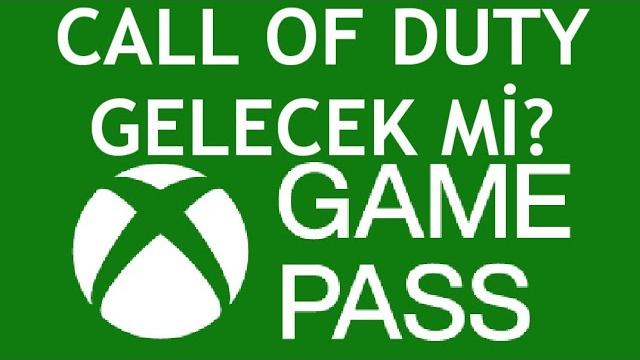 Xbox Game Pass Call Of Duty Gelecek Mi?