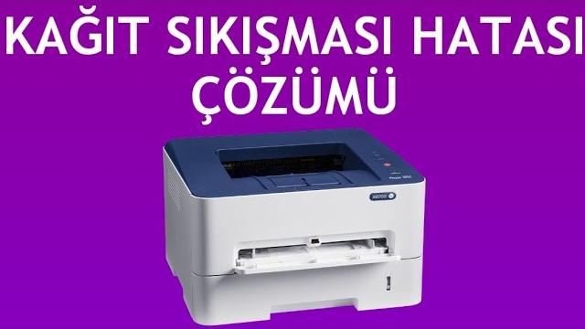 Xerox Yazıcı Kağıt Sıkışması Hatası Çözümü