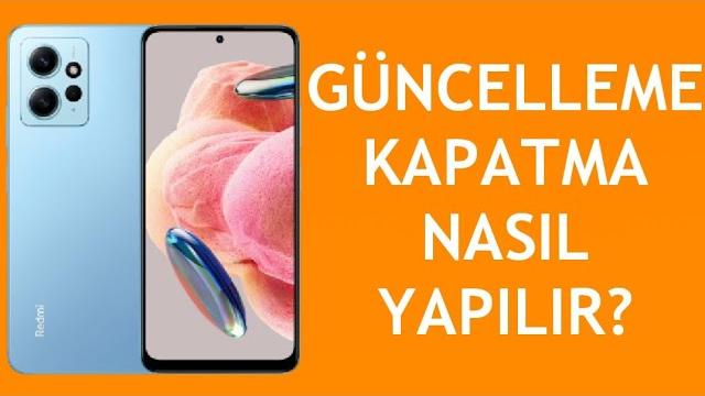 Xiaomi Telefon Güncelleme Kapatma Nasıl Yapılır?