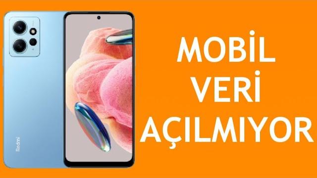 Xiaomi Telefon Mobil Veri Açılmıyor Sorunu Çözümü