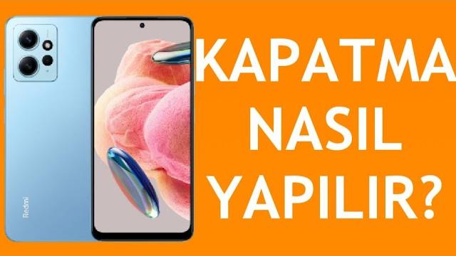 Xiaomi Telefon Nasıl Kapatılır?