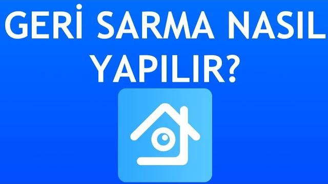 Xmeye Geri Sarma Nasıl Yapılır?
