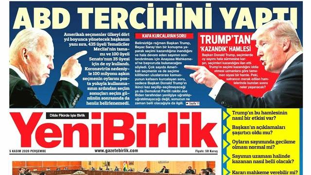 Yeni Birlik Gazetesi Oku Yeni Birlik Gazetesi Manşetleri