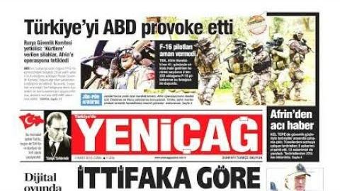 Yeni Çağ Gazetesi Oku Yeni Çağ Gazetesi Manşetleri