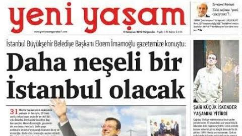 Yeni Yaşam Gazetesi Oku Yeni Yaşam Gazetesi Manşetleri