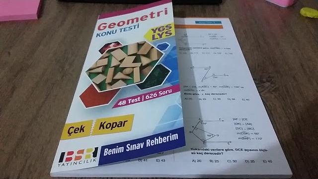 YKS Geometri Yaprak Test Tavsiyesi