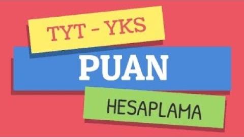 YKS (TYT AYT) Puan ve Sıralama Hesaplama