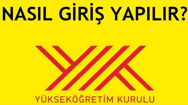 Yöksis Nasıl Giriş Yapılır?