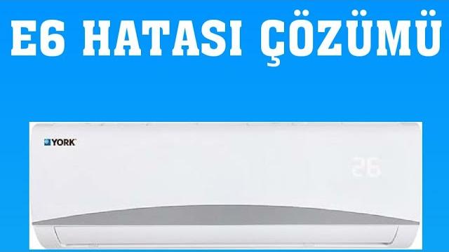 York Klima E6 Hatası Çözümü