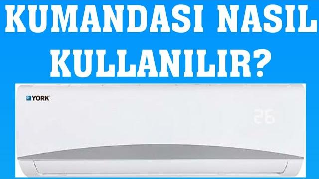 York Klima Kumandası Nasıl Kullanılır?