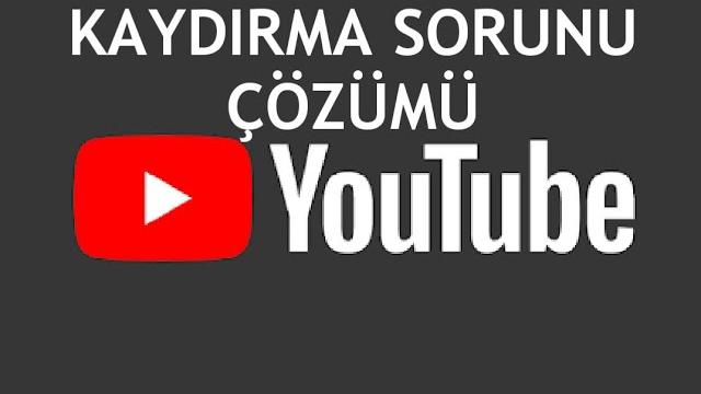 Youtube Kaydırma Sorunu Çözümü