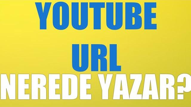 Youtube Url Nerede Yazar?