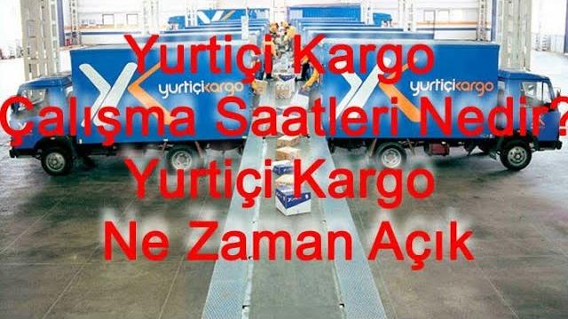 Yurtiçi Kargo Çalışma Saatleri