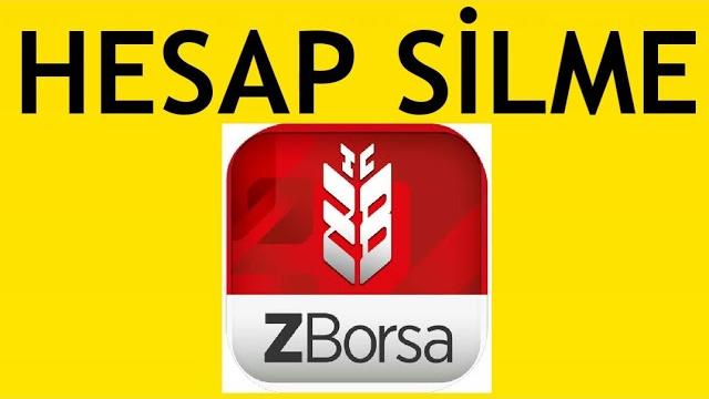 Zborsa Hesap Silme Nasıl Yapılır?