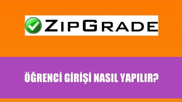 Zipgrade Öğrenci Girişi Nasıl Yapılır?