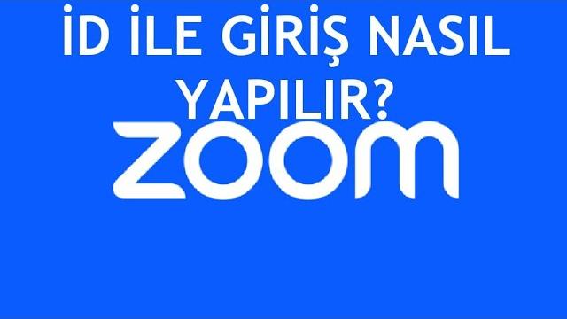 Zoom İD İle Giriş Nasıl Yapılır?