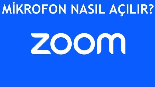 Zoom Mikrofon Nasıl Açılır?