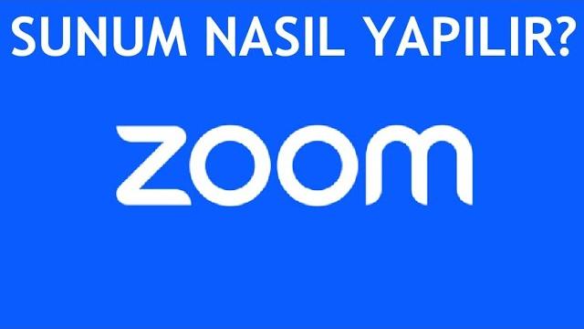 Zoom Sunum Nasıl Yapılır?