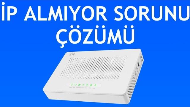 Zte Modem İp Almıyor Sorunu Çözümü